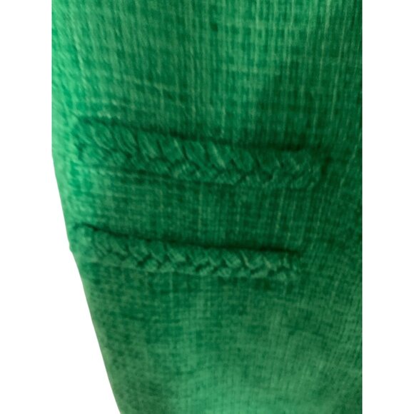 ELIZA J Women's Braided Trim Boucle Shift Dress Green 6  NWT - Picture 3 of 10